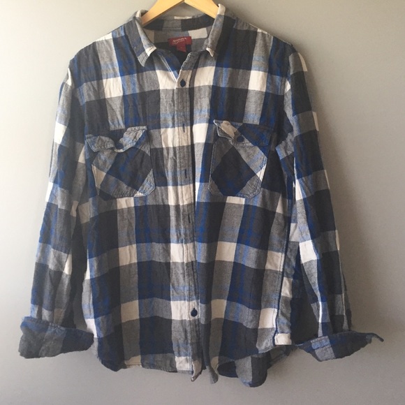 Plaid button up