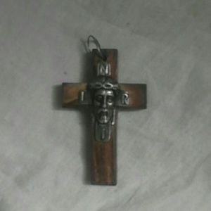 Vintage crucifix pendant