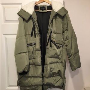 ON HOLD FOR ERIKA duck down puffer coat! :)