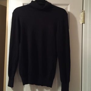 Black turtleneck