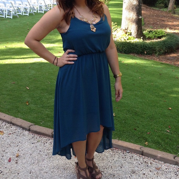 Teal dress 👗