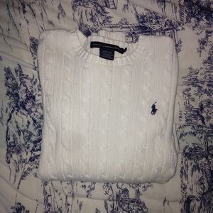 Classic White Sweater