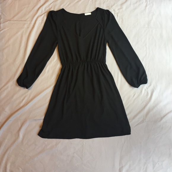 Black Sheer Dress