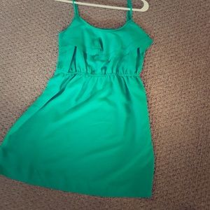 Kelly green dress