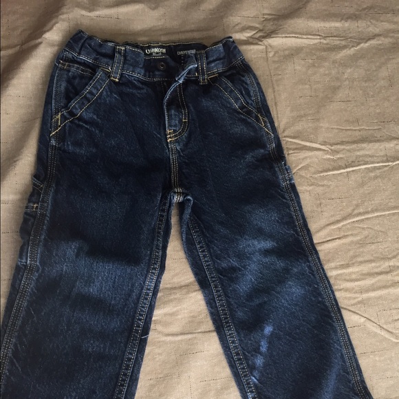 Size 4T boys Oshkosh carpenter jeans.