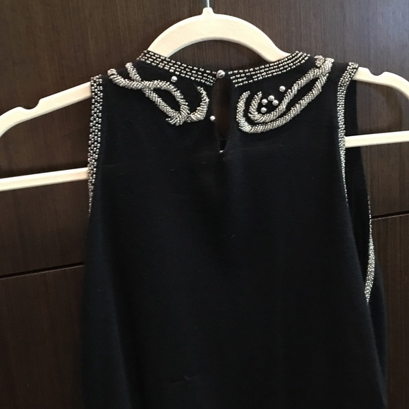 SOLD🎈🎈Balenciaga cashmere black sleeveless top - Picture 3 of 4