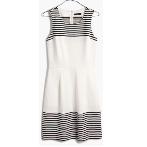 EUC MADEWELL Verse Dress in Stripe Size Small