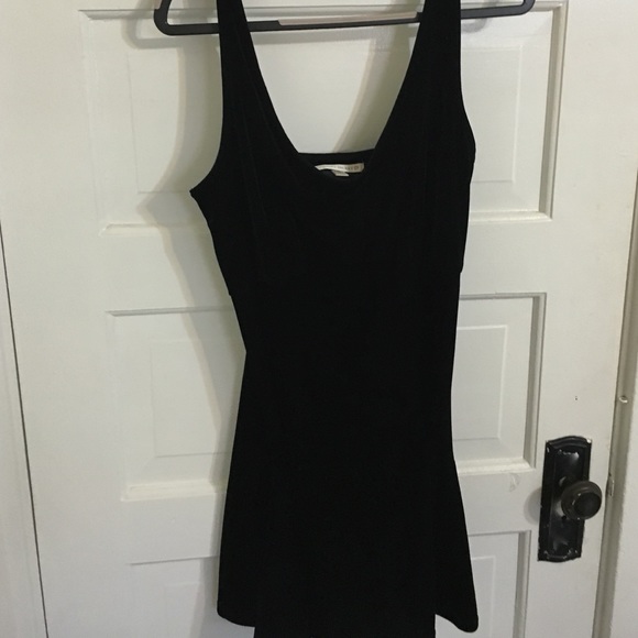 Victoria secret velvet black nightgown size M