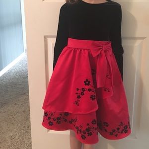 Little girls Christmas dress