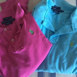 Long sleeve polo shirts