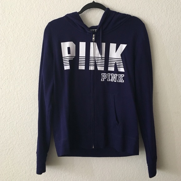 Vs Pink full zip hoodie