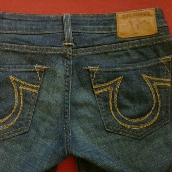 SOLD! True Religion Authentic Stella Skinny Jeans - Picture 3 of 4