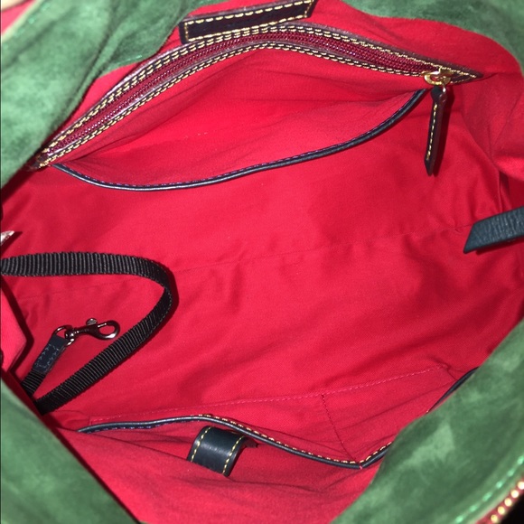 🚫SOLD🚫D&B ✨Teal✨ medium florentine satchel - Picture 4 of 4