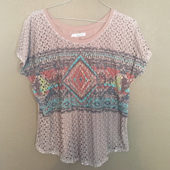 Maurice's Aztec top