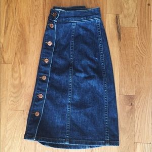 J.crew denim skirt Sz 25