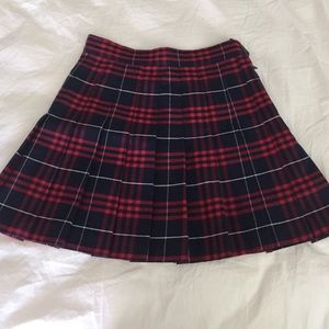 American apparel Matilda plaid skirt
