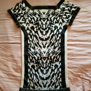 BEBE Print Top