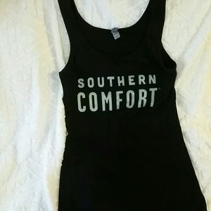 Southern comfort size m tank glow in dark