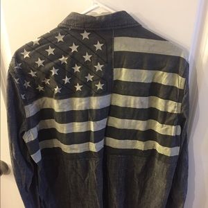 Stars & Stripes button up shirt