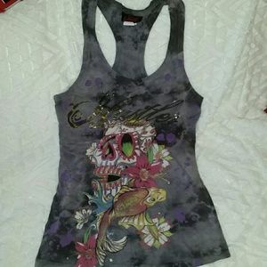 Hustler tattoo inspired tank