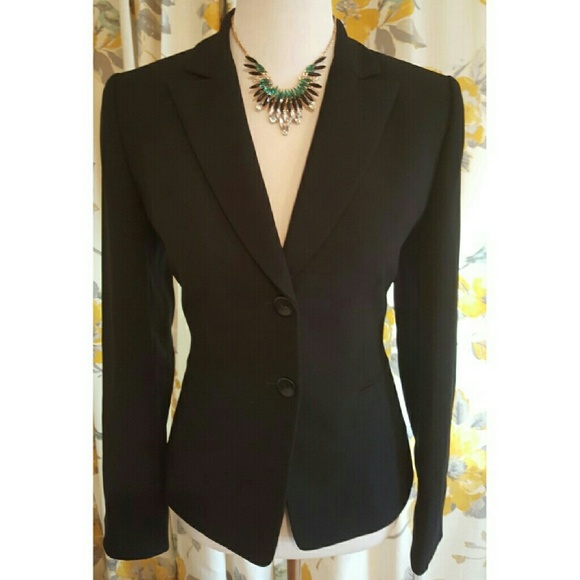Tahari Black Blazer