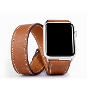 Apple Watch brown leather band for 42mm