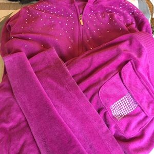 Victoria Secret Jacket w Bling accent w/wide leg.