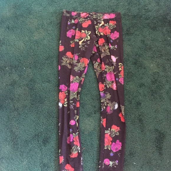 Floral leggings - Picture 1 of 3