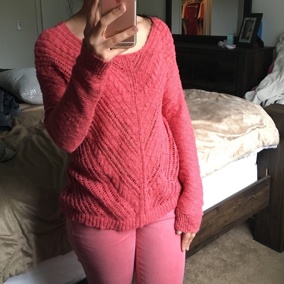 Red cute sweater