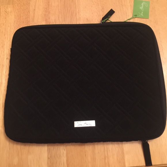 Vera Bradley Black Laptop Sleeve