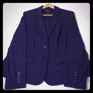 Lane Bryant Purple Blazer