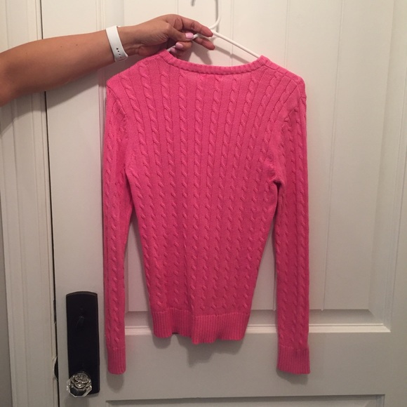 Pink Lilly cable knit sweater - Picture 3 of 3