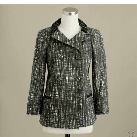 J. Crew Contessa Tweed Jacket Blazer - Picture 3 of 4