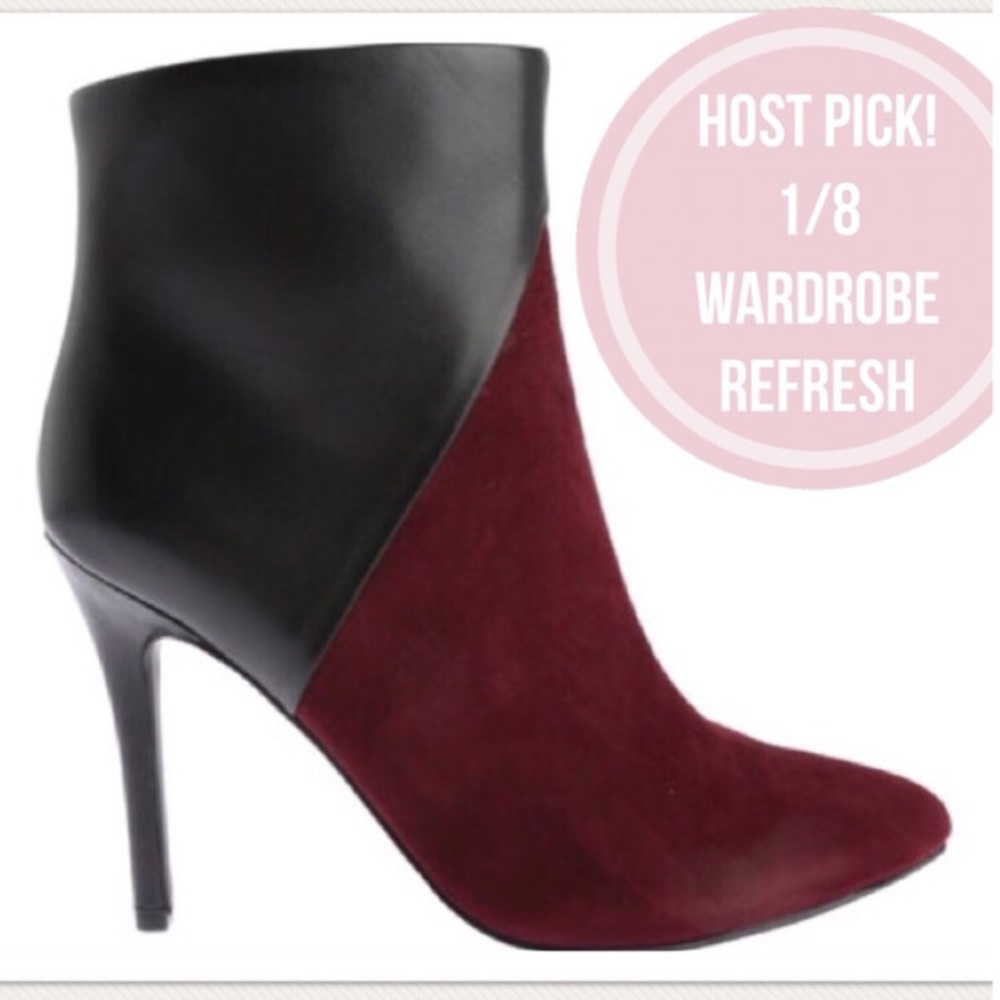 {Charles David} Red Charles Pine Boot Size 8.5 - image 1