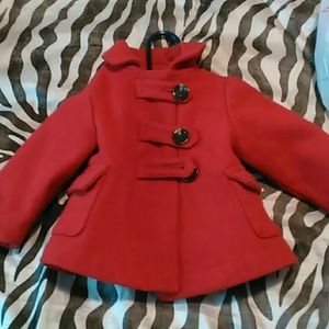 Baby girl pea coat