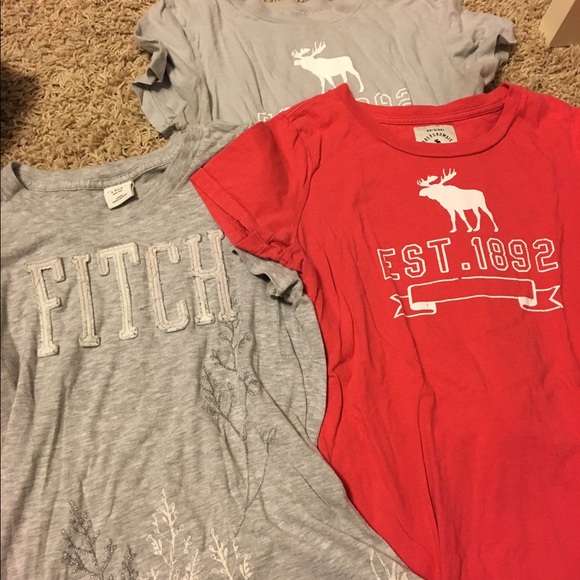 Lot of 3 Abercrombie & Fitch Shirts