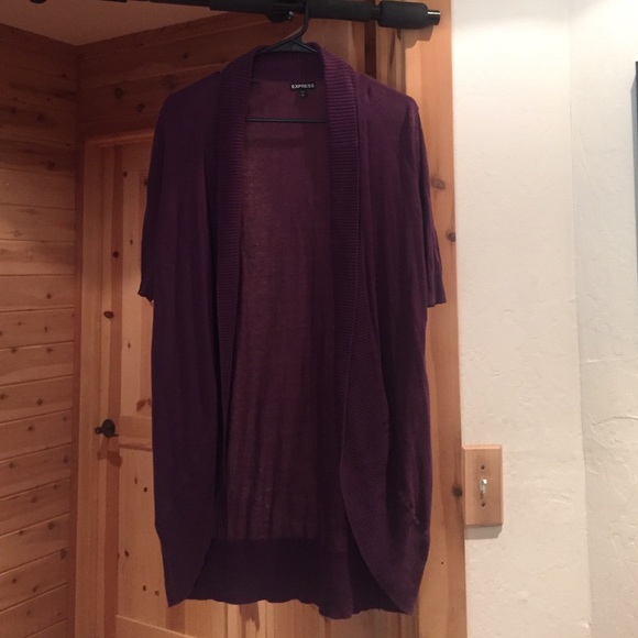 Short sleeve sweater