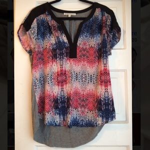 Multicolor blouse.