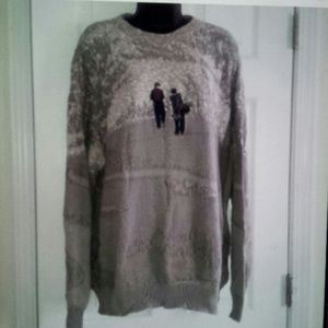 Mens Carmel Golf Sweater