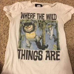 Where the wild things are graphic shirt