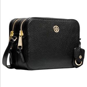 Tory burch Robinson double zip crossbody