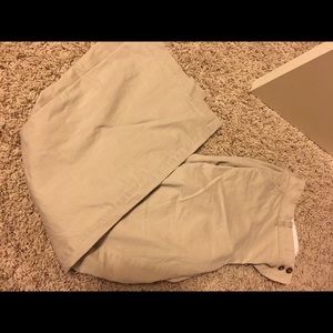Super flare old navy khakis pants - size 12 talls
