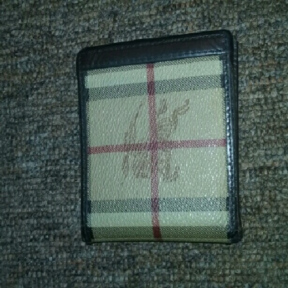 Authentic burberry men's wallet