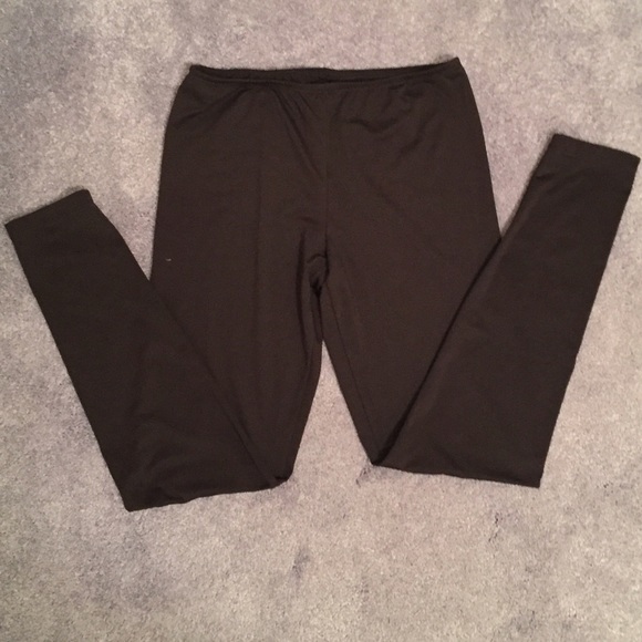 MARKDOWN👠👠CUDDL DUDS SILKY BLACK LONG UNDERWEAR