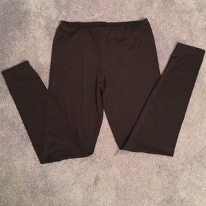 MARKDOWN👠👠CUDDL DUDS SILKY BLACK LONG UNDERWEAR