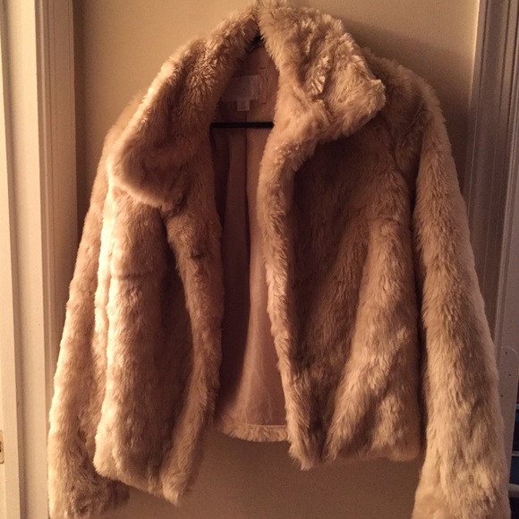 Tan Fur Coat