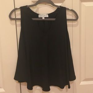 Black Amanda Uprichard Blouse - NWT!