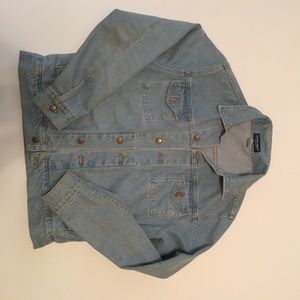 American apparel denim jacket size M