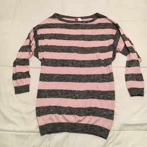 H&M pink and grey Tunic