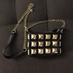 Expensive Habits Clutch in Black